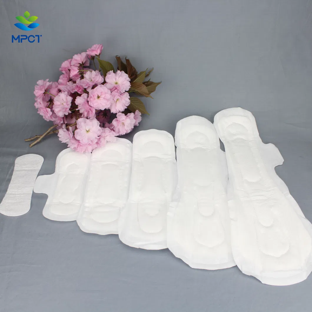 Antibacterial and Disposable Sanitary Napkins with Beautiful and Fashion Pattern